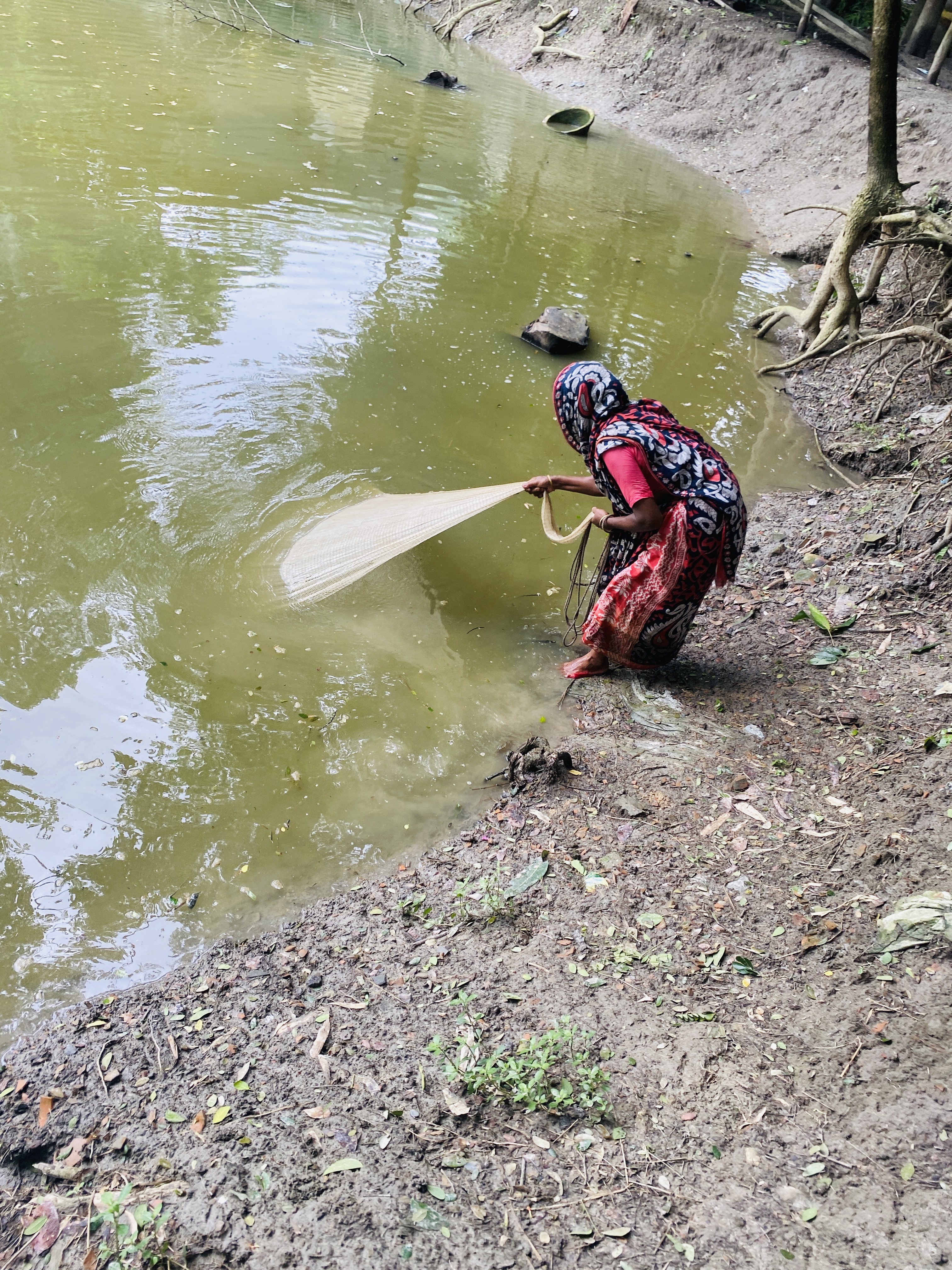 মাছ চাষে একজন মহিলার সাফল্যের গল্প